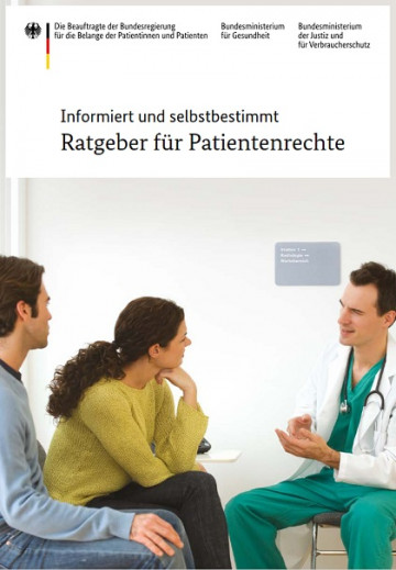 Deckblatt Ratgeber Patientenrechte